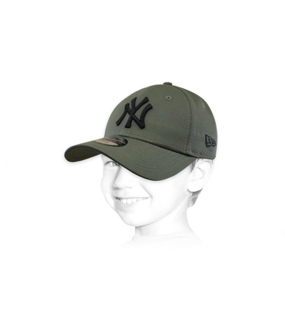 Kinder Cap grün NY Kids Ess 940 NY olive black